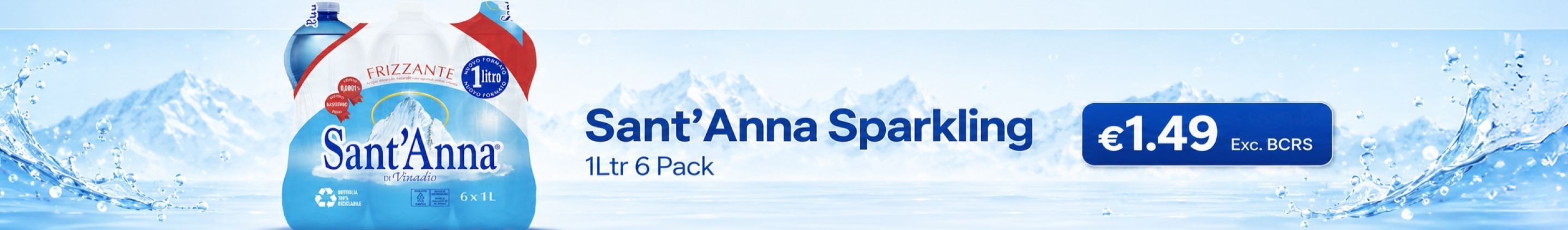 St Anna Sparkling 1 ltr